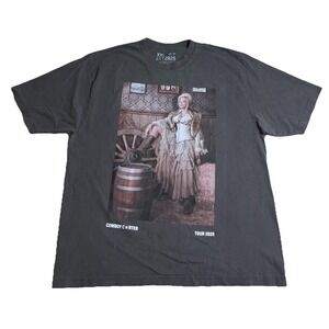 Beyonce Chicago Exclusive T Shirt XXL Grey Cowboy Carter Tour‎ Merch NEW *flaw